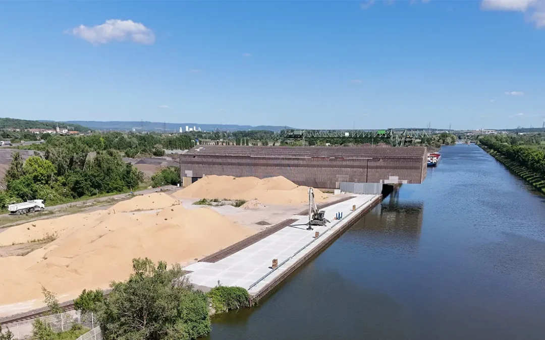 220 hectares spread across 3 multimodal platforms in the Grand Est