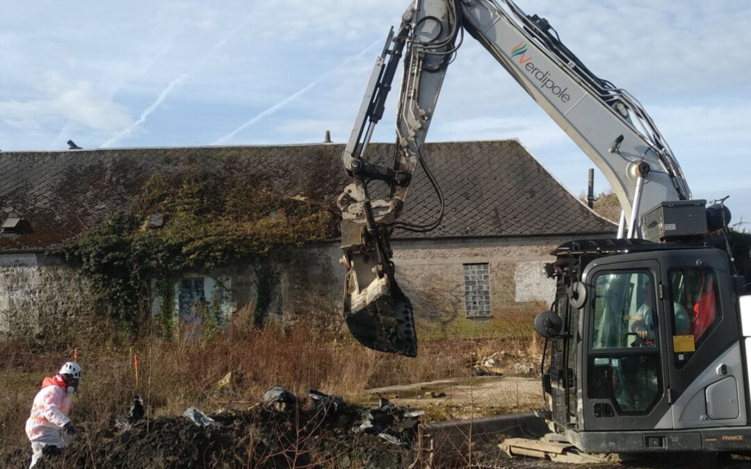 Energipole Remediation cleans up a former industrial brownfield in Hautmont