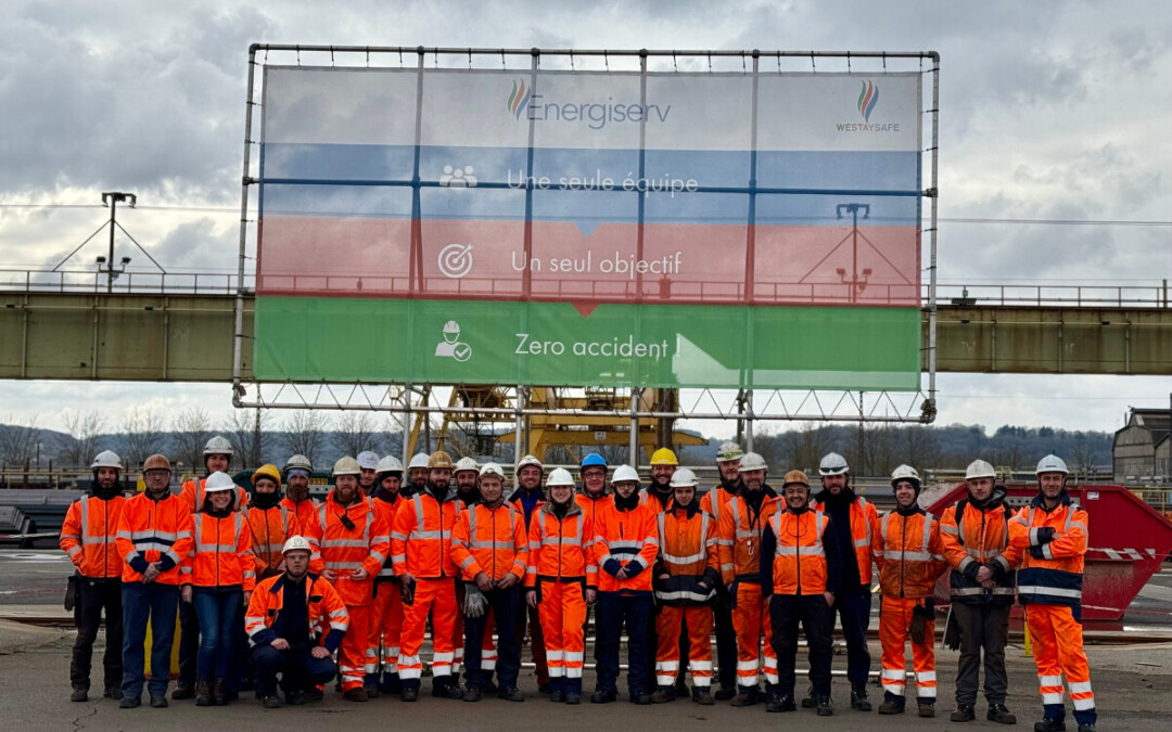 Two years without an accident at Energiserv Belval