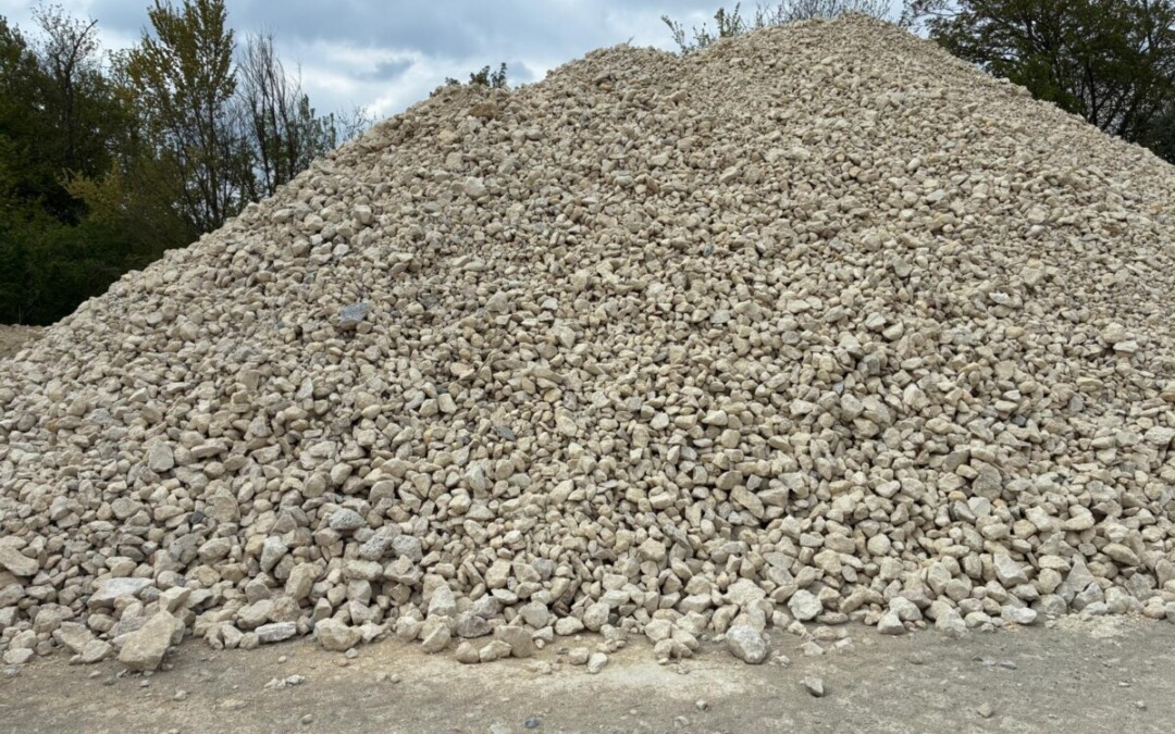 Crushing campaign in our quarry in the Soissonnais region