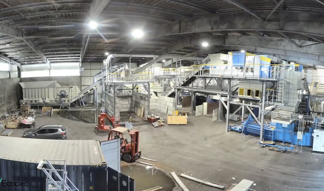 Modernisation and restart of our Ecodec sorting centre!